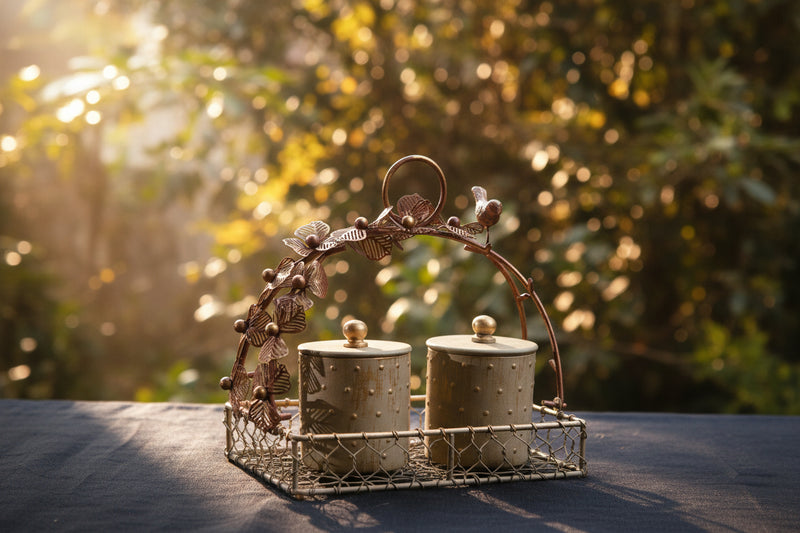 The Botanica Arch Canister Set