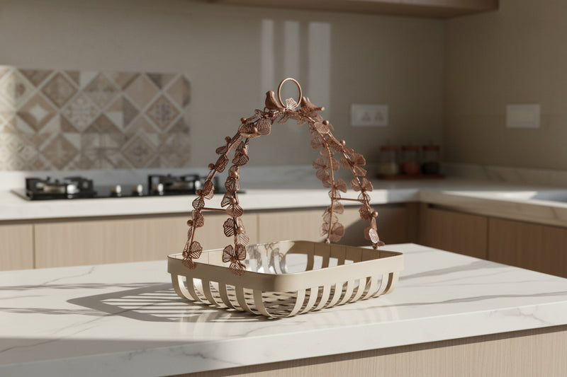 The Botanica Rose Gold Basket