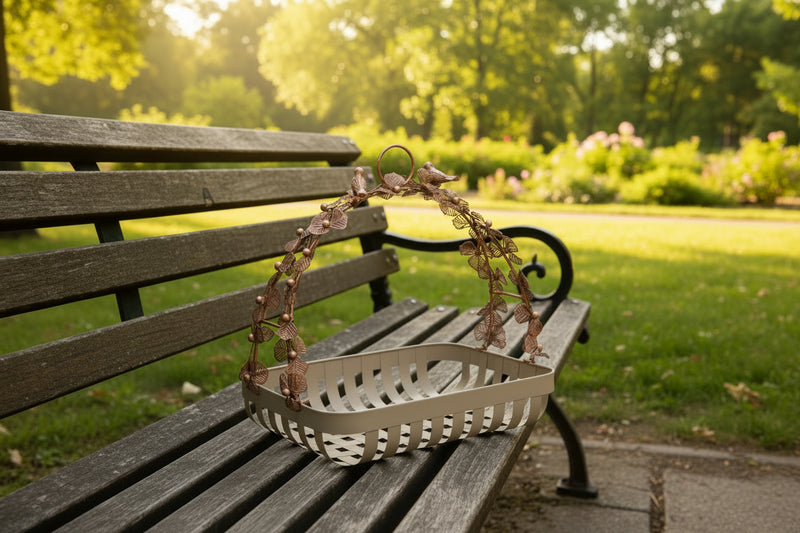 The Botanica Rose Gold Basket